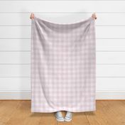 Buffalo Check - cool pink linen