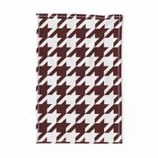 Houndstooth Check // Maroon Red ((Medium))