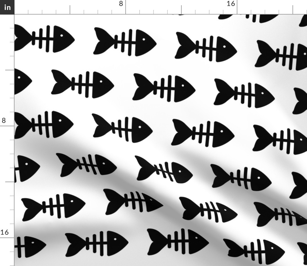 Fish - Black and White