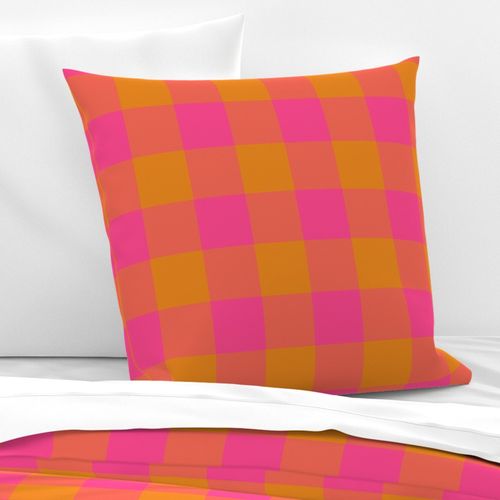 plaid-coral-orange-pink