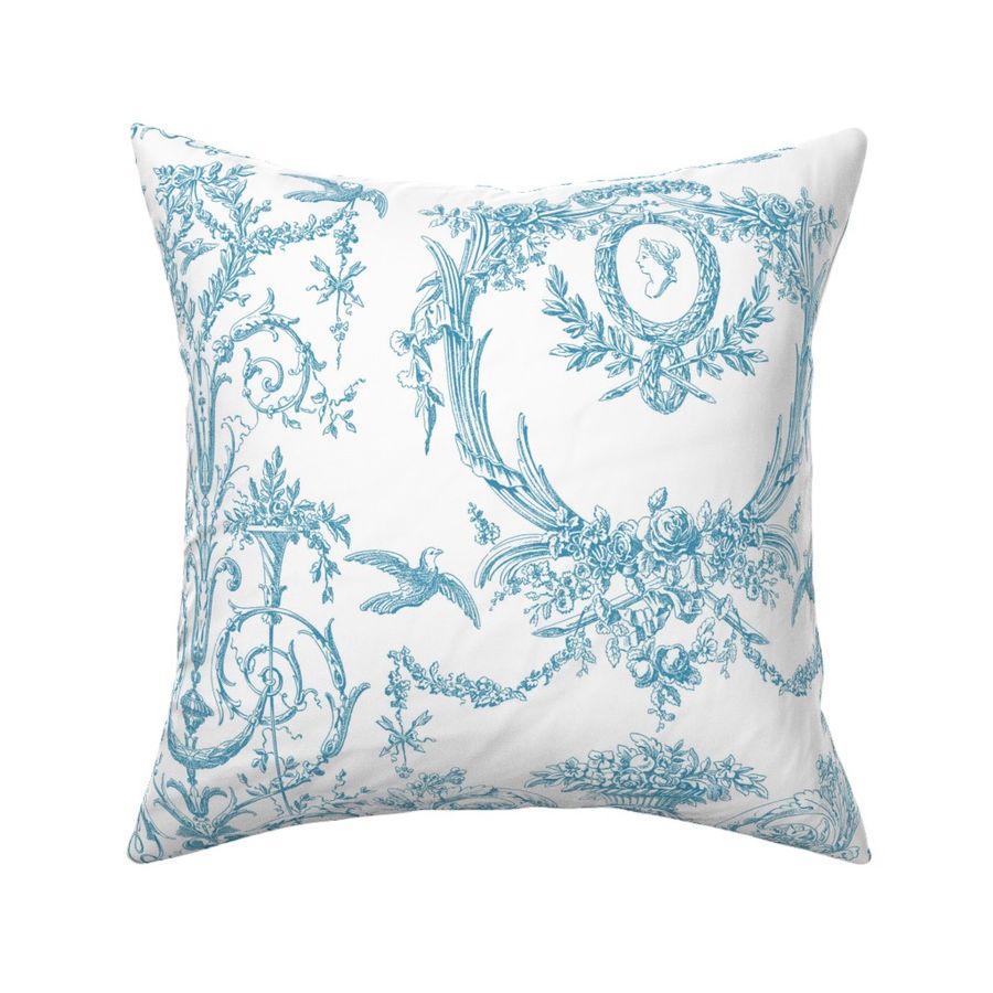 Capetian Toile aqua 1