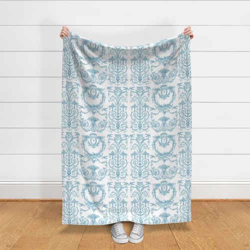 Capetian Toile aqua 1