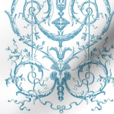 Capetian Toile aqua 1