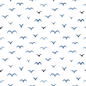 Abstract Minimal Bird Pattern