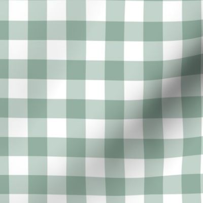 Gingham Plaid Check _Grass Green