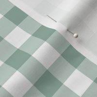 Gingham Plaid Check _Grass Green