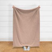 Gingham Plaid Check _Light Terracotta