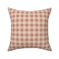 Gingham Plaid Check _Light Terracotta