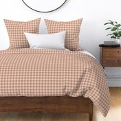 Gingham Plaid Check _Light Terracotta