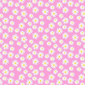 Daisy Pink Heather Ditsy