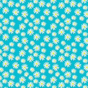 Daisy Aqua Ditsy