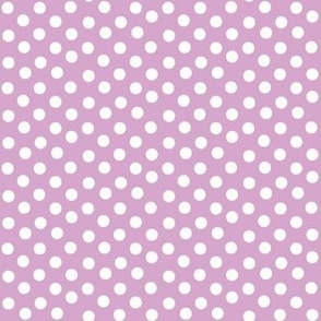 Pretty Polka Dots in Lavender