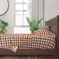 Gingham - Classic Christmas Red and Green