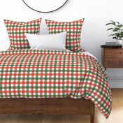 Gingham - Classic Christmas Red and Green