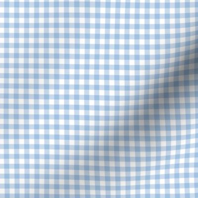 4" Bright Blue Gingham