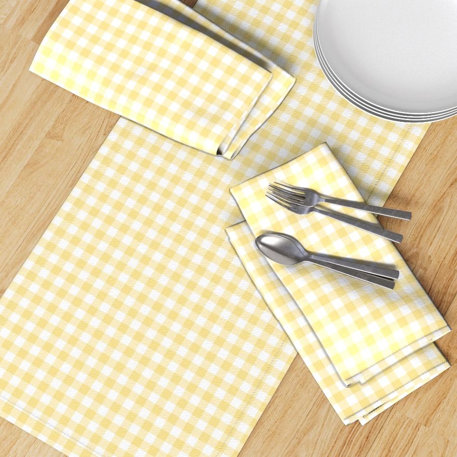 Stockholm Gingham buttercup