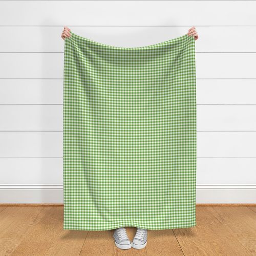 Country green 1x1 plaid