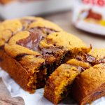 Nutella Swirled Pumpkin Bread