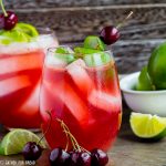 Homemade Cherry Limeade