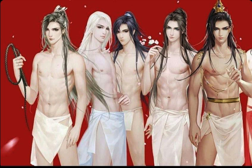 Gay Art Fantasy Hot Men Yaoi