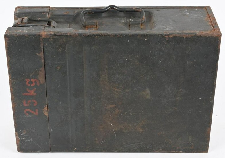 WWII NAZI GERMAN FLAK AMMO CAN in United States