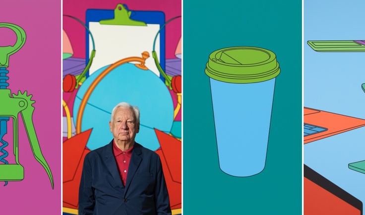 Six Decades of Michael Craig-Martin at the Royal Academy of Arts, in London