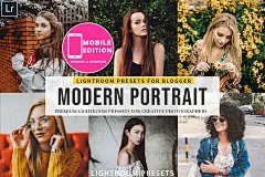 现代独特个人肖像摄影后期滤镜LR预设 Modern Portait Lightroom Presets - 设汇