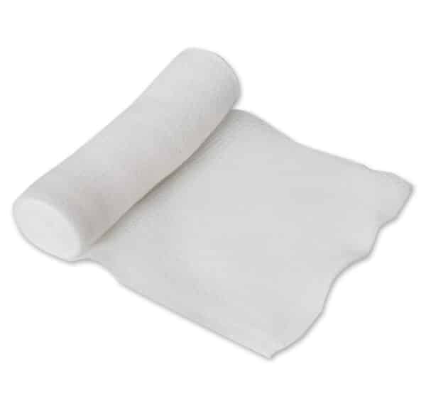 lightning x conforming stretch gauze roll rolled roller bandage 4" x 4.1yd individually wrapped