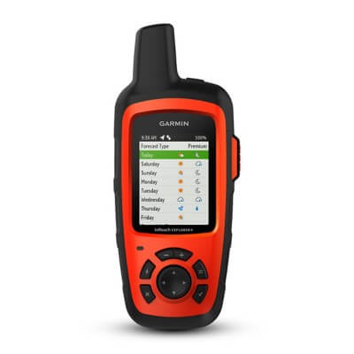 Garmin inReach Explorer+, Handheld Satellite Communicator with TOPO Maps and GPS Navigation