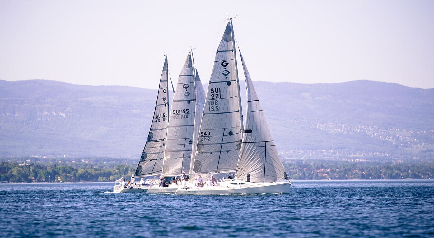 Sailing boat on the lake - Geneva boats