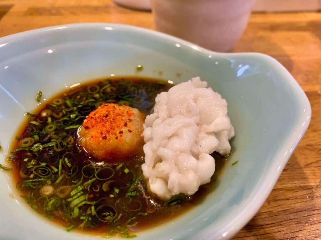 穴子・活魚料理 でん助のしゃぶしゃぶ実食