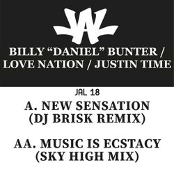 New Sensation / Music is Ecstacy (Remixes)