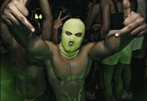 Masked raver