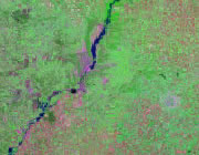 Illinois Satellite Image