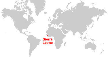 Sierra Leone Map and Satellite Image