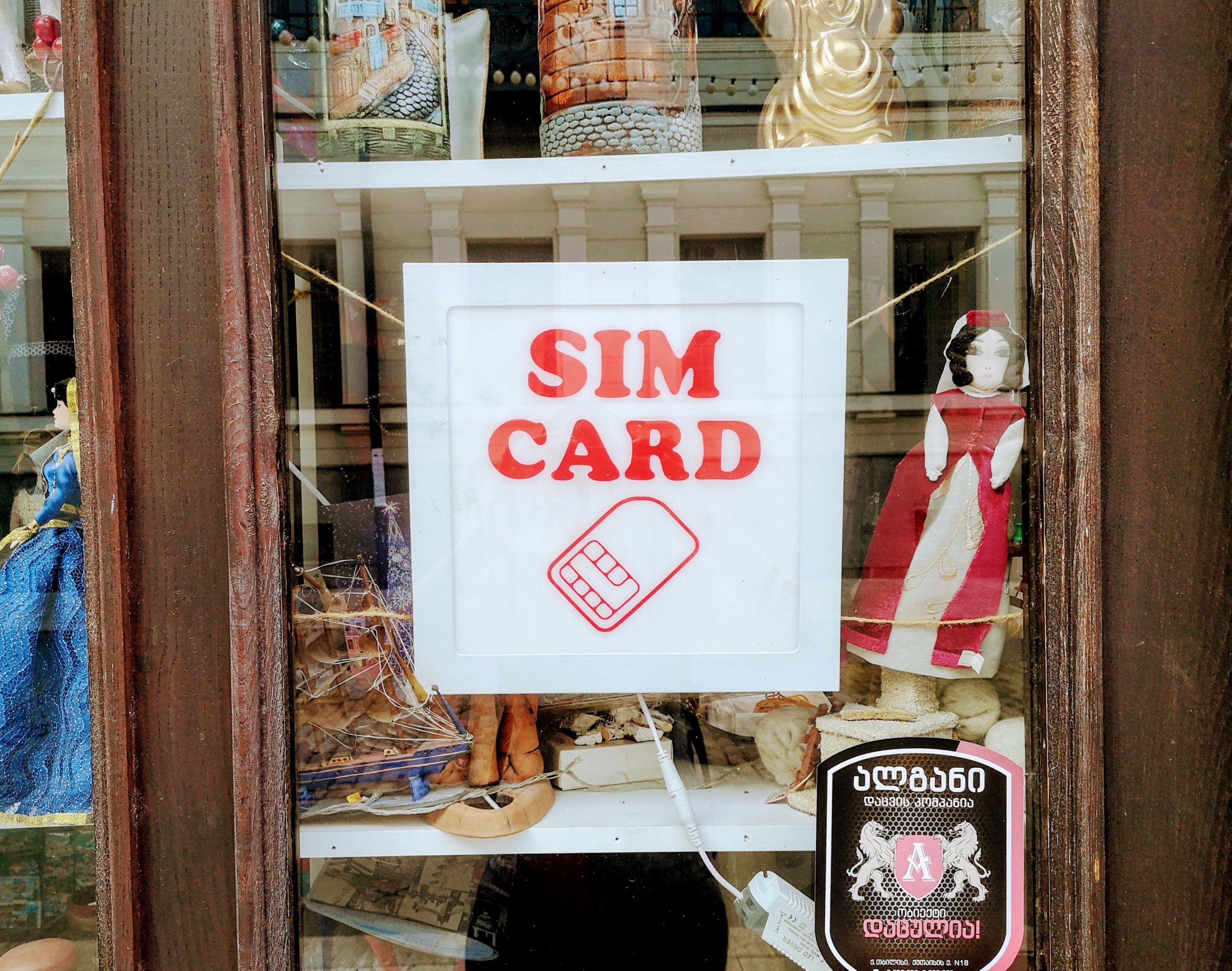 buying a sim card in georgia