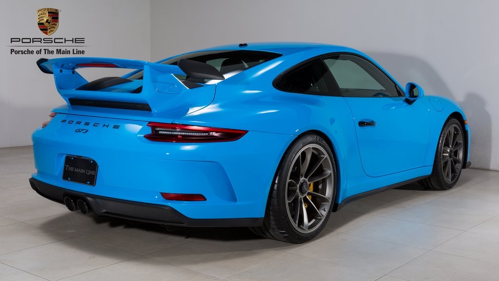 Riviera Blue 2018 Porsche 911 GT3 | German Cars For Sale Blog