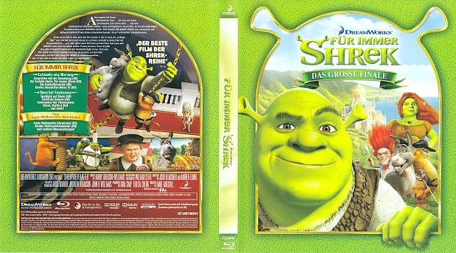 Shrek 4 blu ray cover german