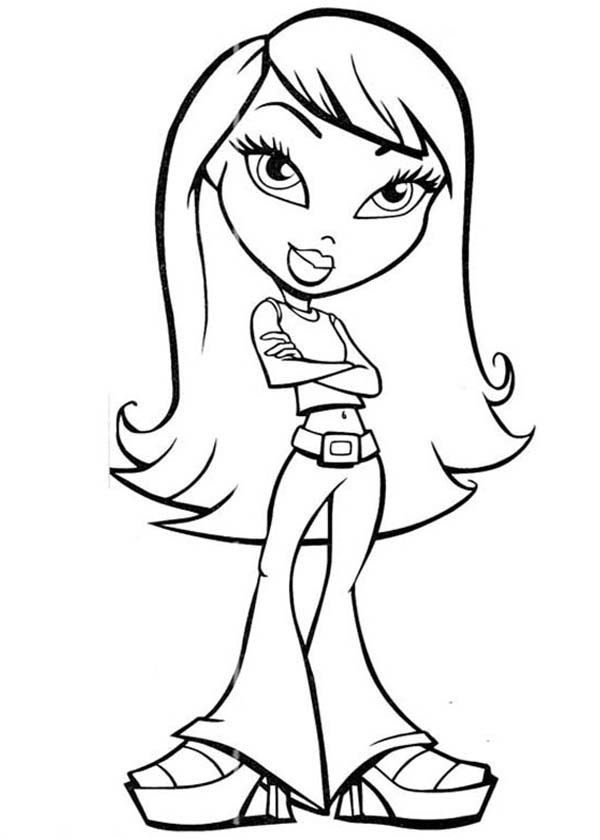 Bratz Kidz Coloring Pages at GetColorings.com | Free printable ...