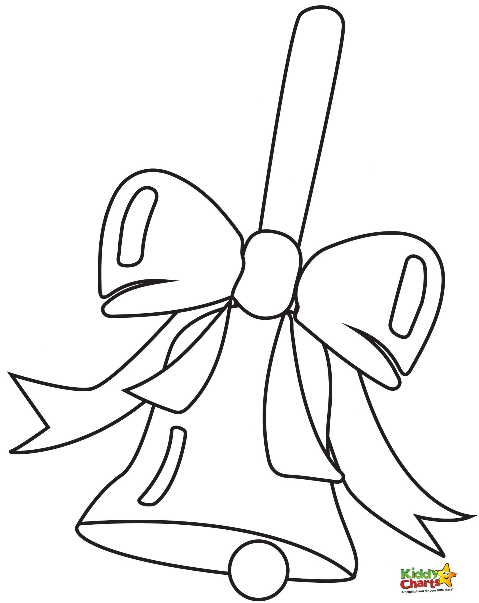 Christmas Bow Coloring Page at GetColorings.com | Free printable ...