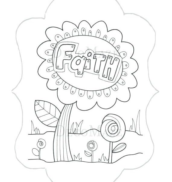 Shield Of Faith Coloring Sheet Coloring Pages 180 | Hot Sex Picture