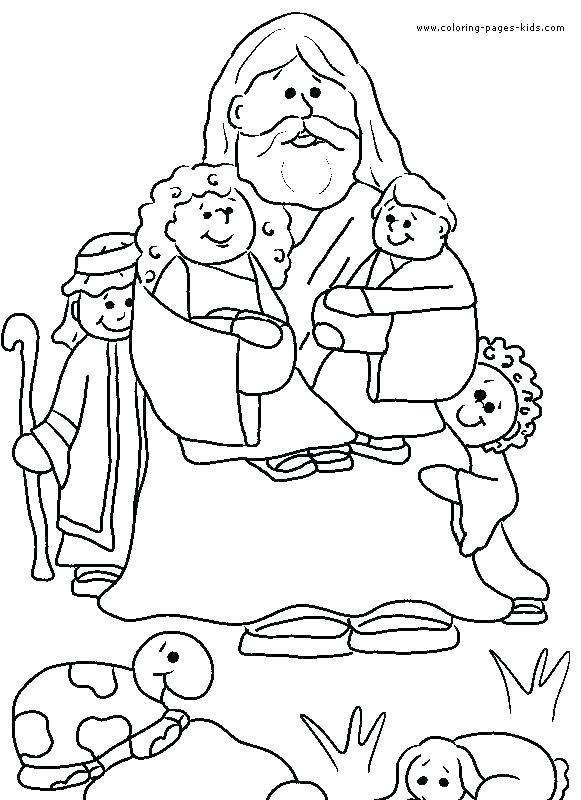 Free Printable Bible Story Pictures To Color