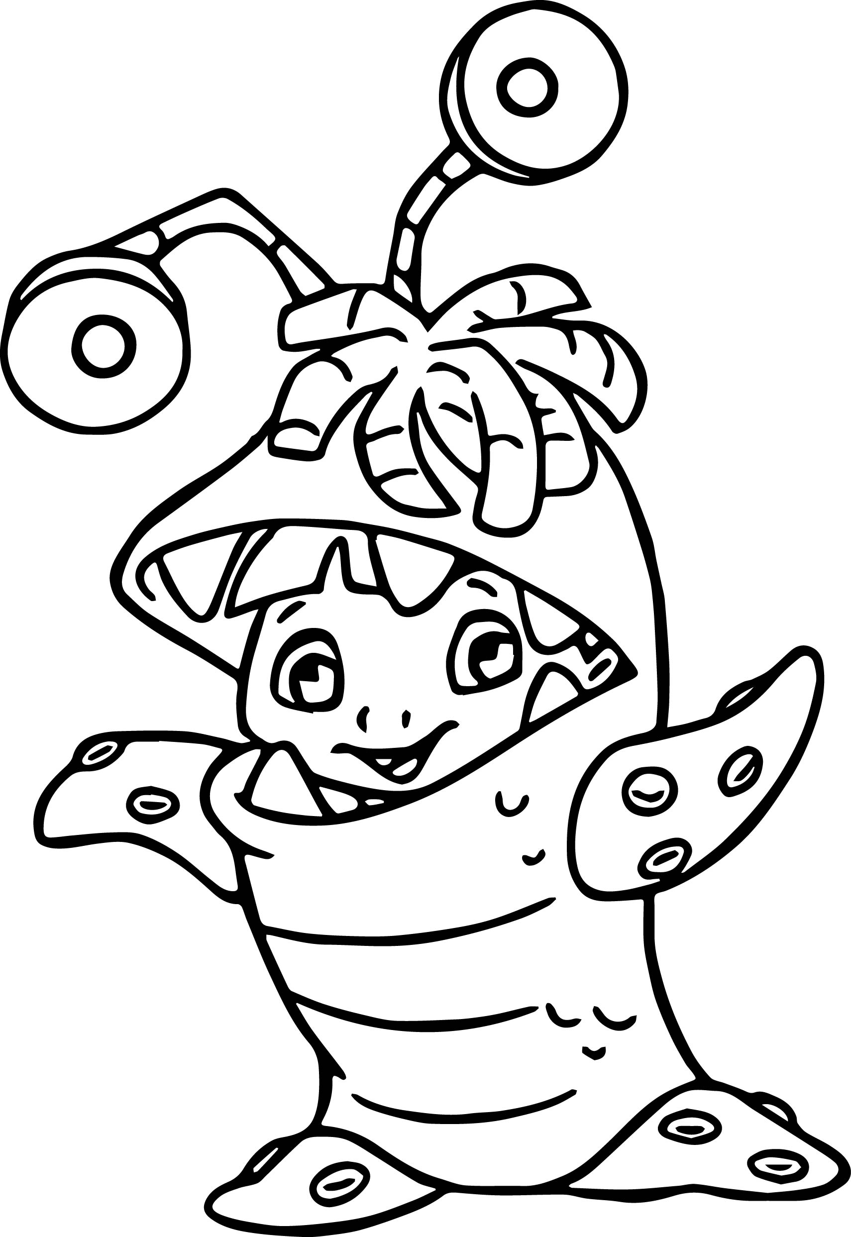 Monsters Inc Boo Coloring Pages at GetColorings.com | Free printable ...