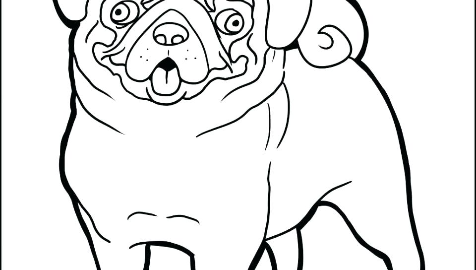 Pug Coloring Pages To Print at GetColorings.com | Free printable ...