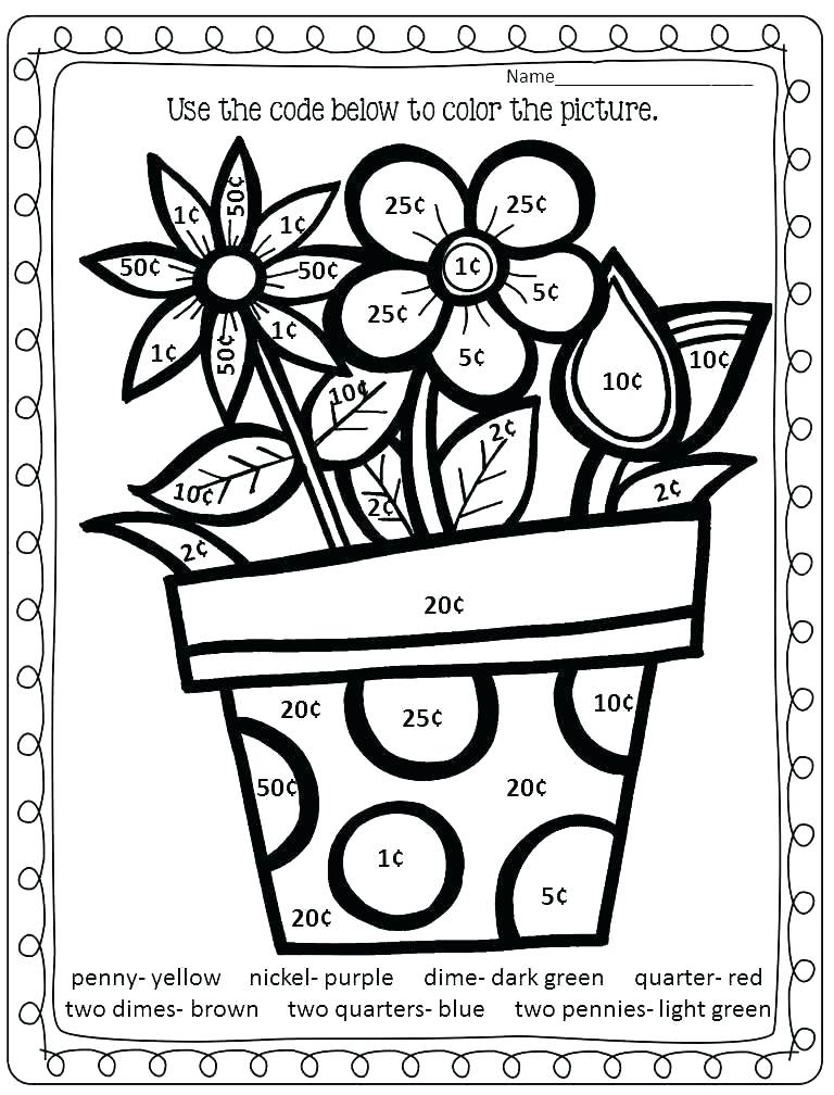 Get Math Coloring Worksheets 2Nd Grade Pics - The Math