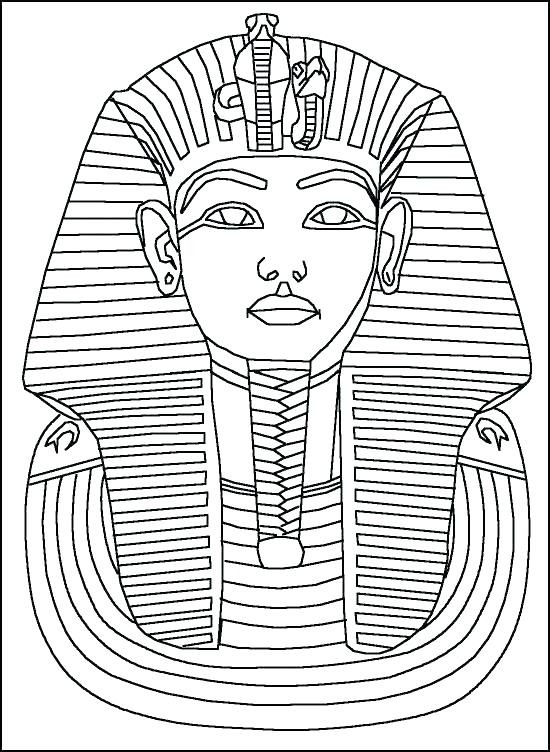 Tutankhamun Coloring Page at GetColorings.com | Free printable ...