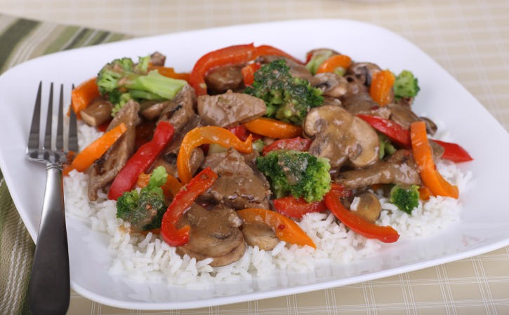 Slow Cooker Citrus Beef & Veggie Stir-Fry