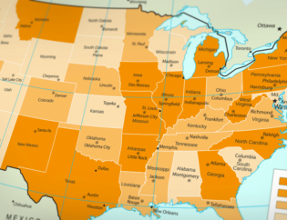 US divorce rate