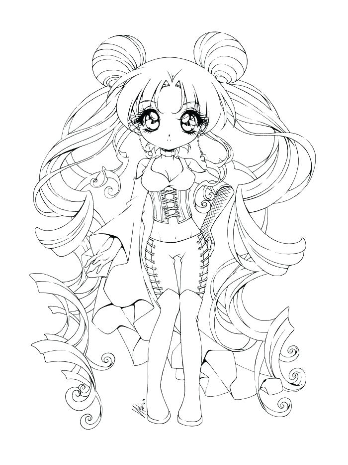 Cute Girl Coloring Pages Print at GetDrawings | Free download