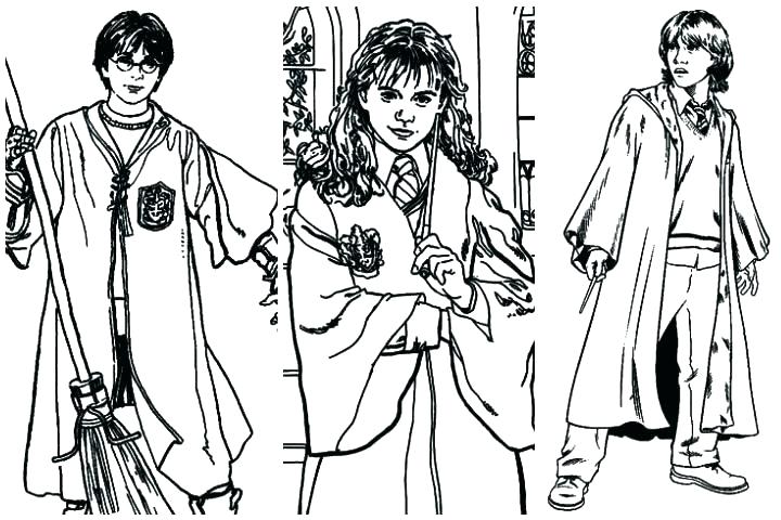 Ginny Weasley Coloring Pages at GetDrawings | Free download